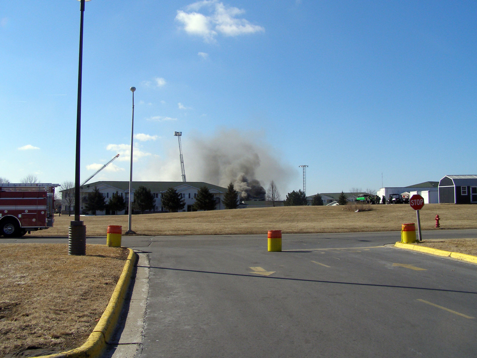 Investigation photos from 109 Knaup Drive explosion
